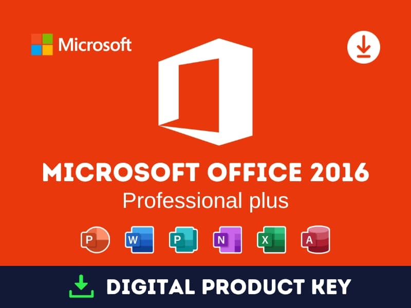 Office 2016 Professional Genuine Online Key